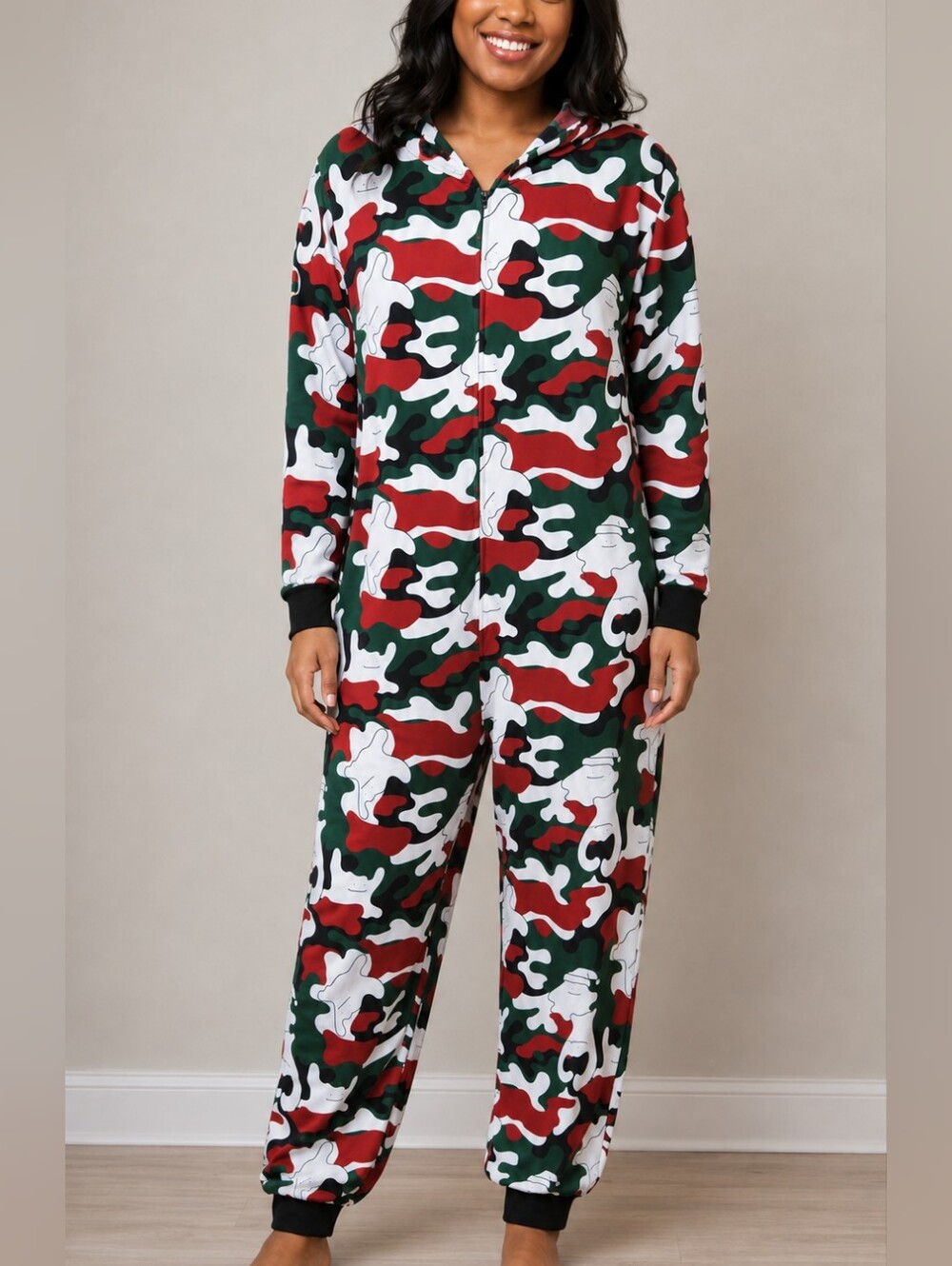 Pokemon Women's Unisex Metamorph Camouflage Holiday Onesie M - NIP